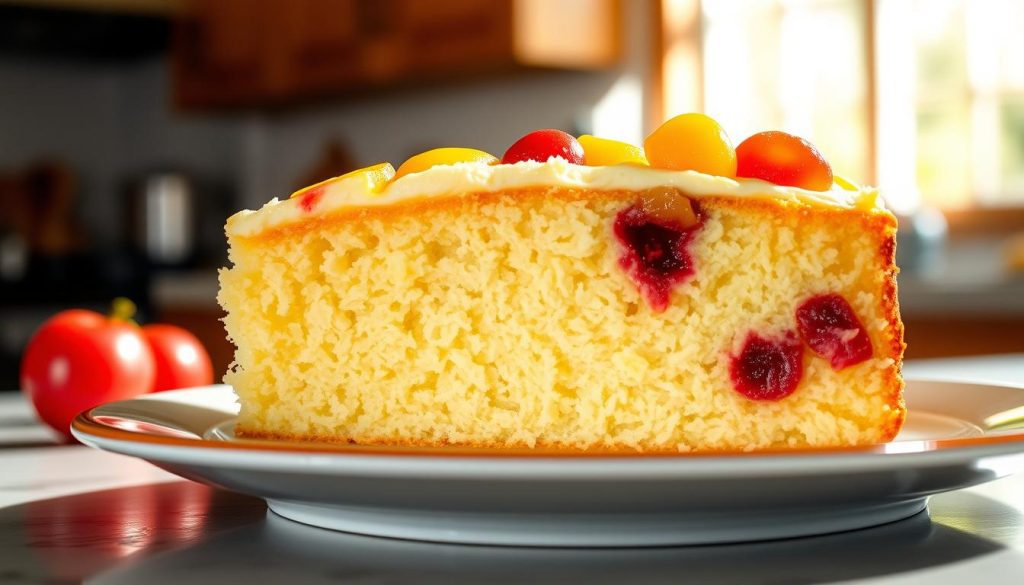 2-ingredient cake with pie filling