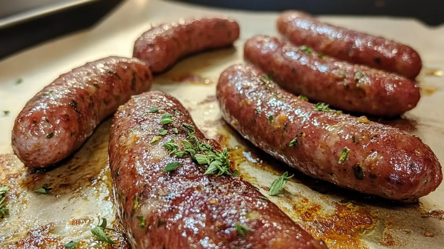 Oven Baked Italian Sausage
