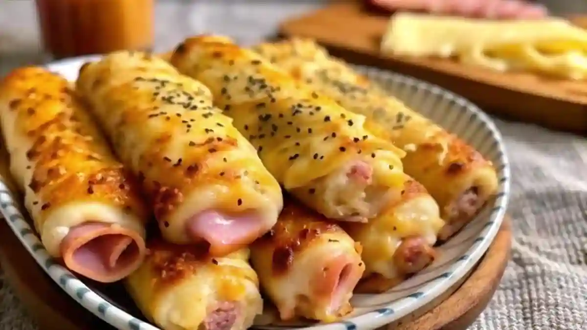 Ham and Cheese Sticks