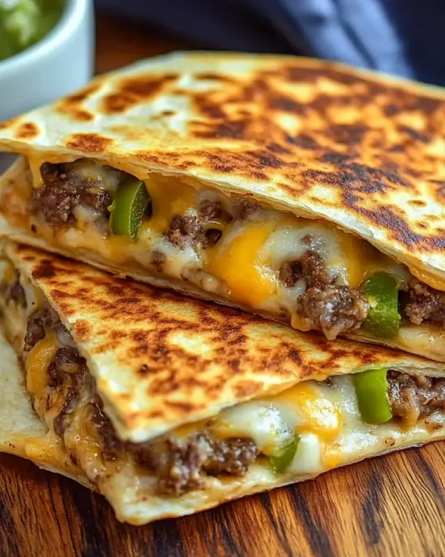 Cheeseburger Quesadilla intro