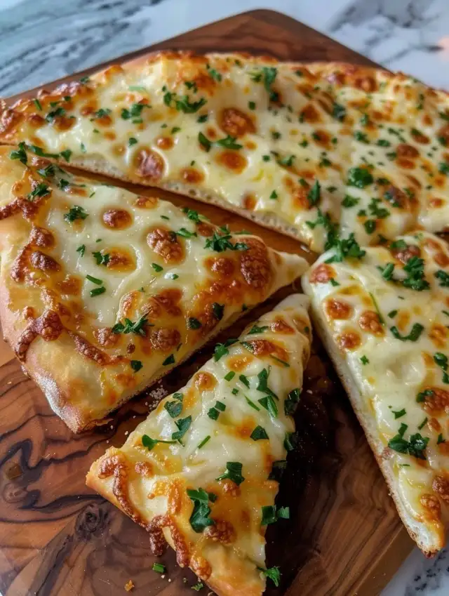 High Protein Cheesy Garlic Pizza High Protein Cheesy Garlic Pizza intro