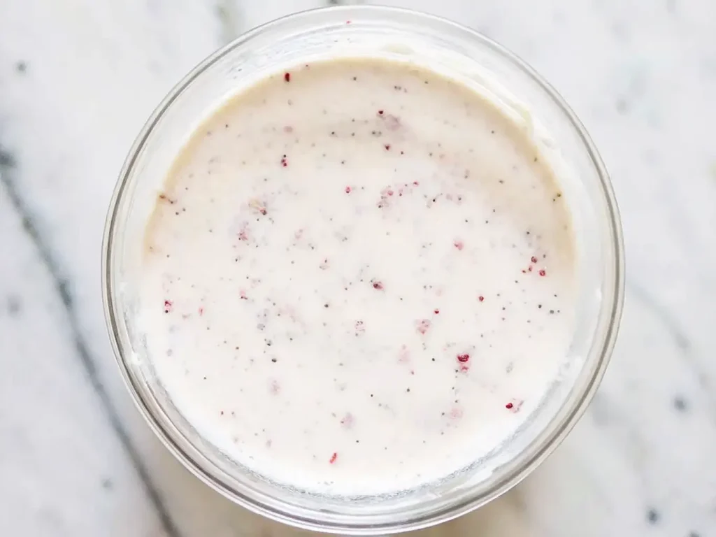 Easy Strawberry Ice Cream How to Make Easy Strawberry Ice Cream Combine strawberries, milk, cream, sugar, vanilla, salt, and food coloring in a large bowl
