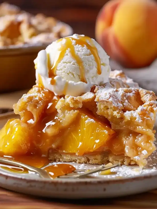 LAZY MAN'S PIE PEACH COBBLER LAZY MAN'S PIE PEACH COBBLER how to make