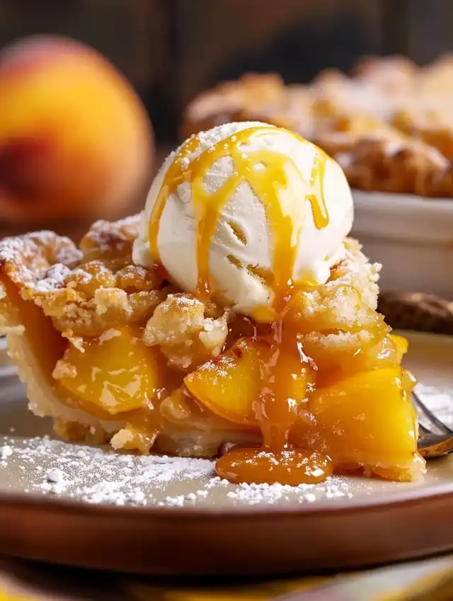LAZY MAN'S PIE PEACH COBBLER LAZY MAN'S PIE PEACH COBBLER ingredients