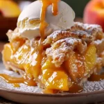 LAZY MAN'S PIE PEACH COBBLER tast