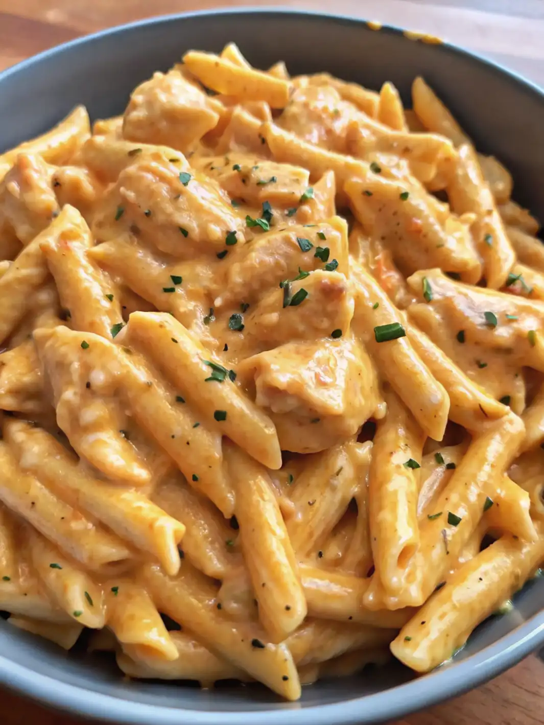 One-Pot Buffalo Ranch Chicken Penne