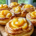 Peach Pie Cruffins tast