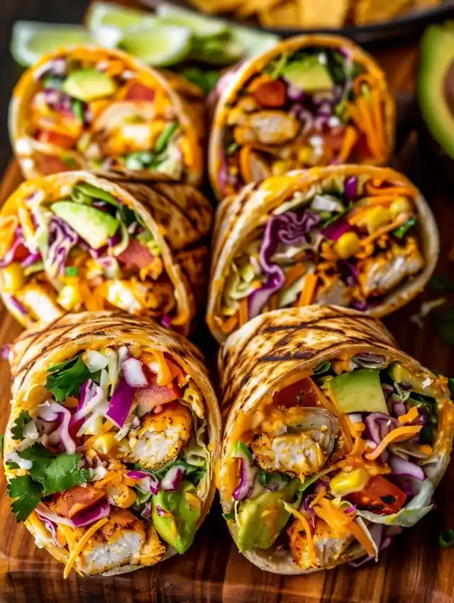 Southwest Chicken Wraps Southwest Chicken Wraps how to make