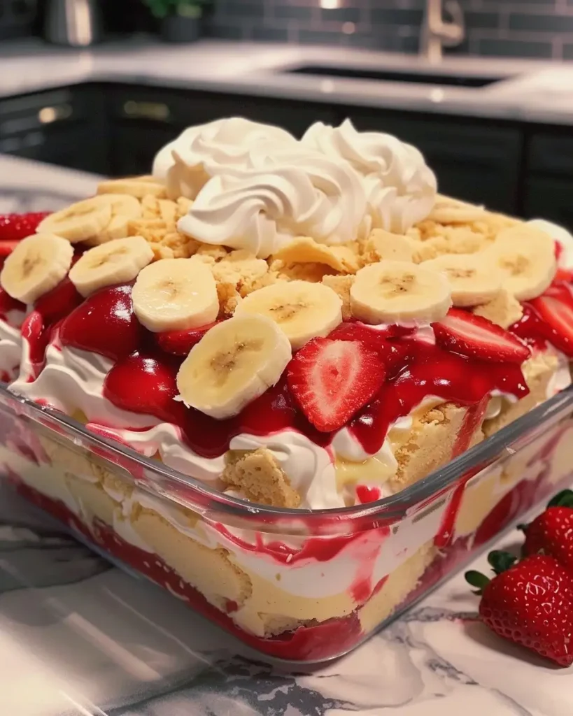 Strawberry Banana Pudding Dream Strawberry Banana Pudding Dream ingredients How to make