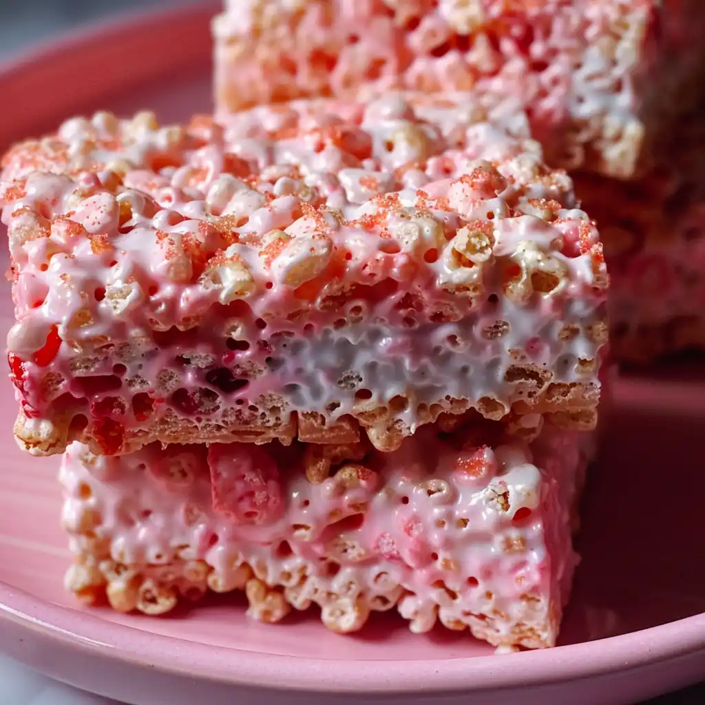 Strawberry Crunch Rice Krispie Treats Strawberry Crunch Rice Krispie Treats intro