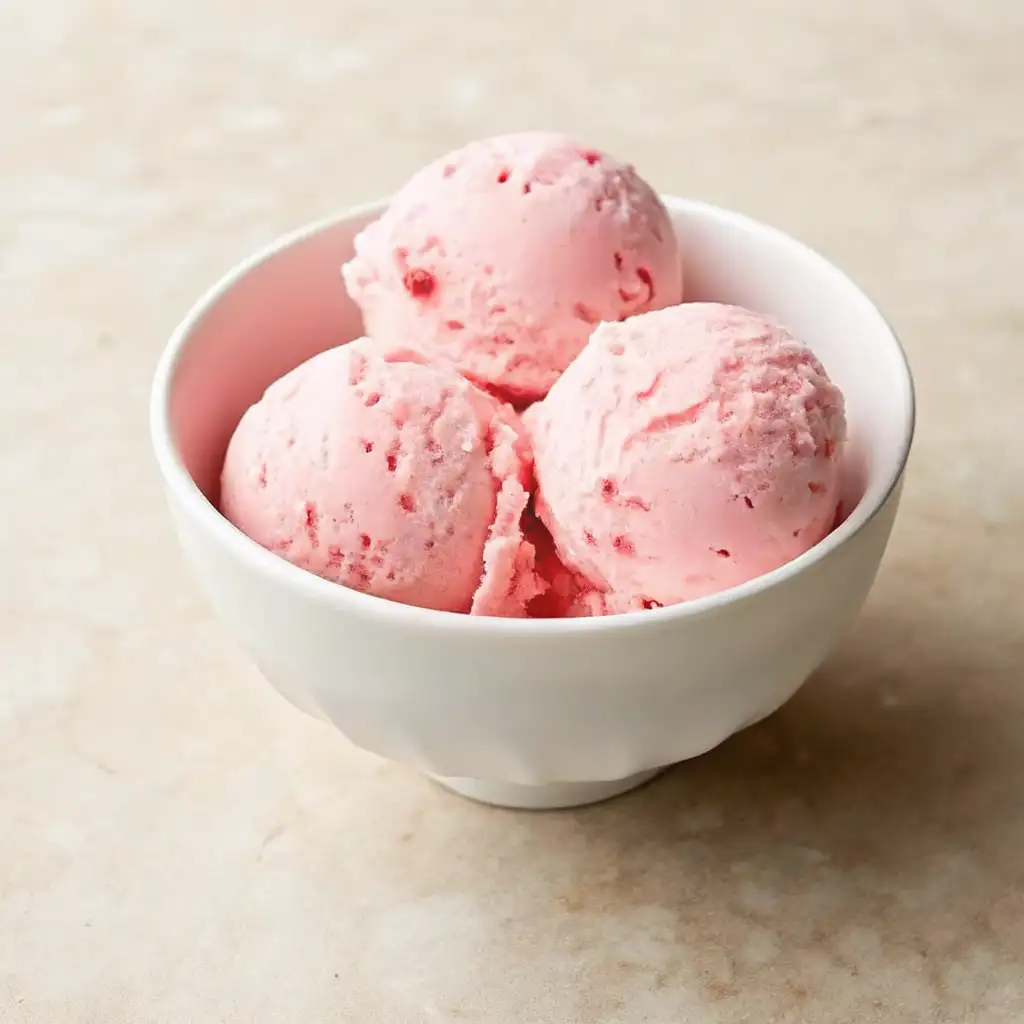 Easy Strawberry Ice Cream intro Strawberry Ice Cream