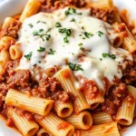 Baked Ziti tast