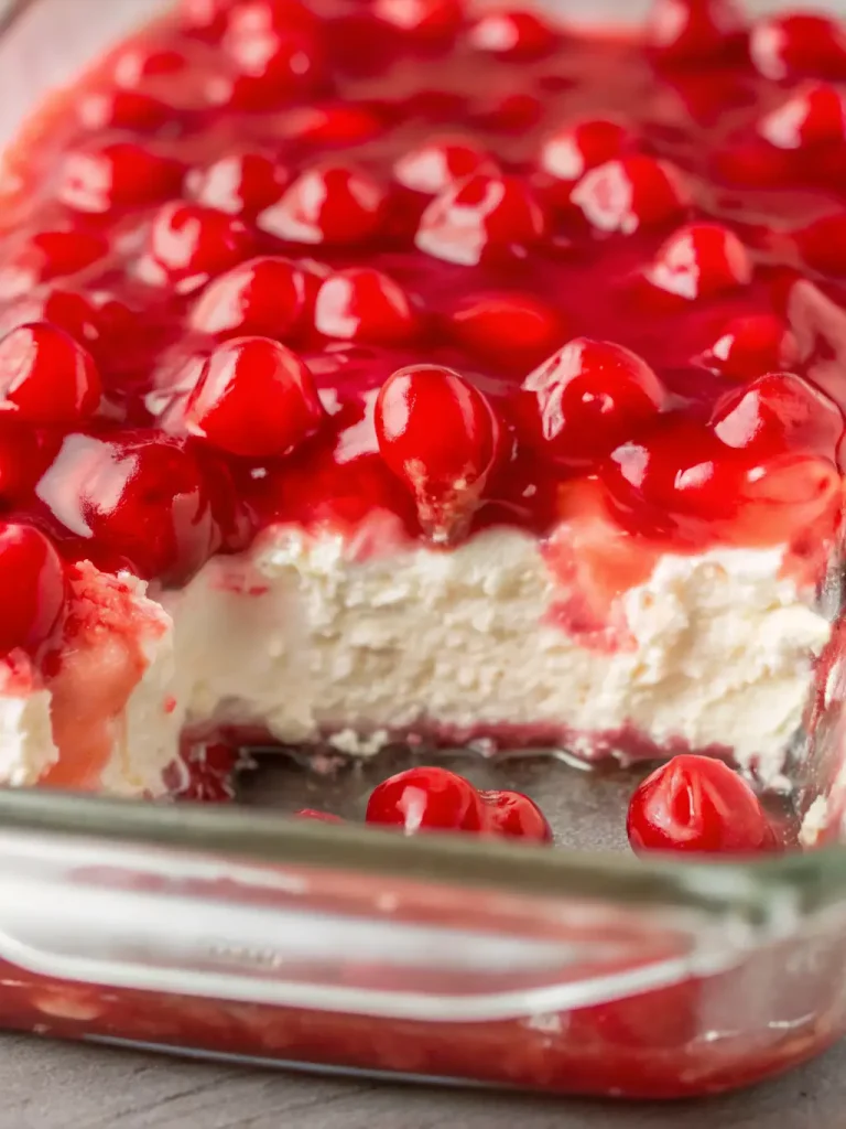 Cherries in the Snow Dessert