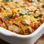 Fajita Chicken Casserole Bake tast