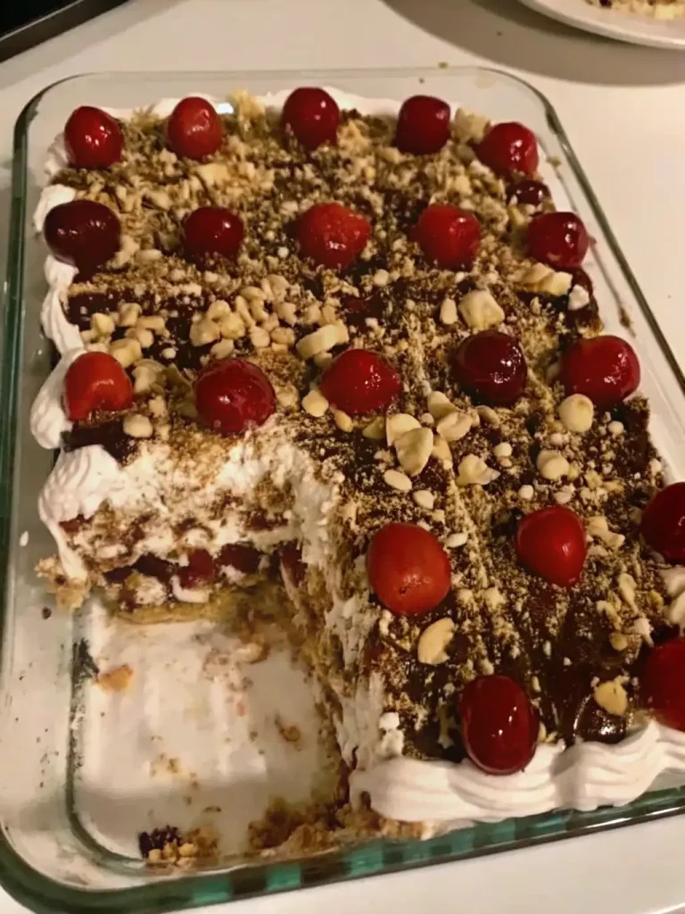 No-Bake Banana Split Cake No-Bake Banana Split Cake serve