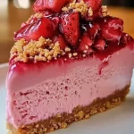 Strawberry Crunch Cheesecake tast