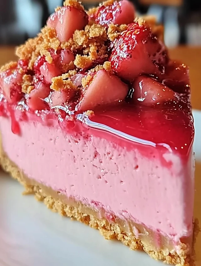 Strawberry Crunch Cheesecake Strawberry Crunch Cheesecake intro