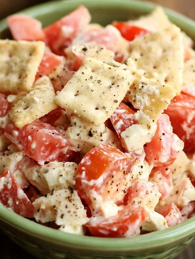 Tomato Cracker Salad
