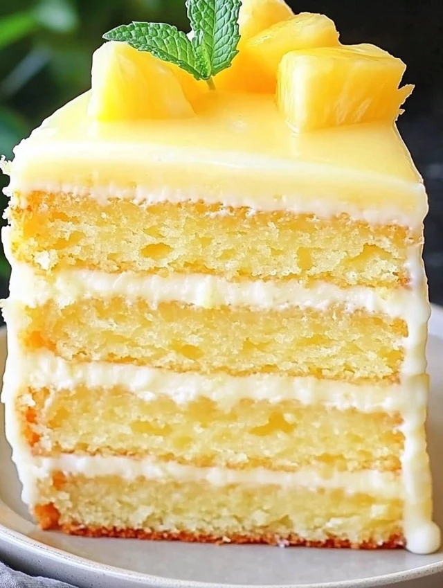 Tropical Pineapple Bliss Cake Tropical Pineapple Bliss Cake how to make