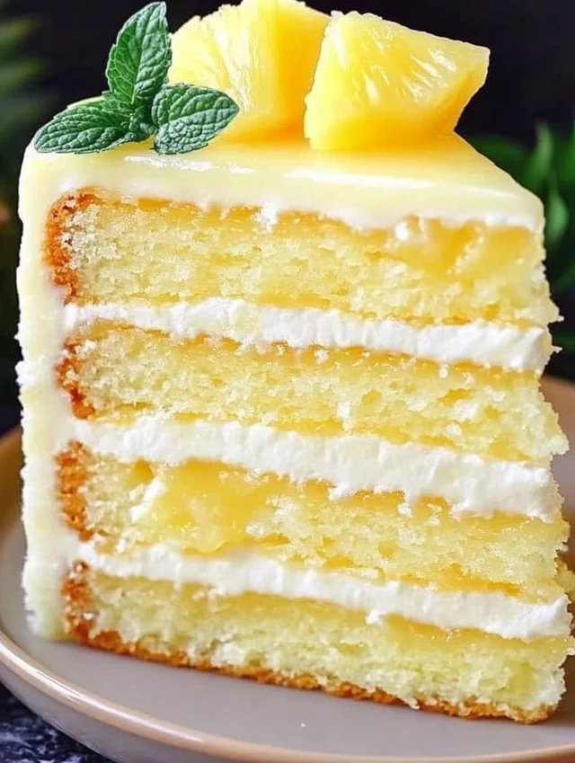 Tropical Pineapple Bliss Cake Tropical Pineapple Bliss Cake ingredients