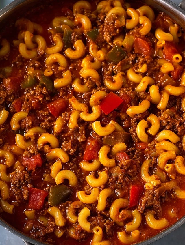 American Goulash (Easy One Pot Recipe)