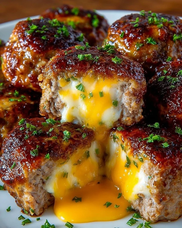 Cheesy Stuffed Meatloaf Bites ingredients