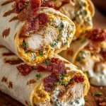 Crispy Bacon Chicken Ranch Wraps tast