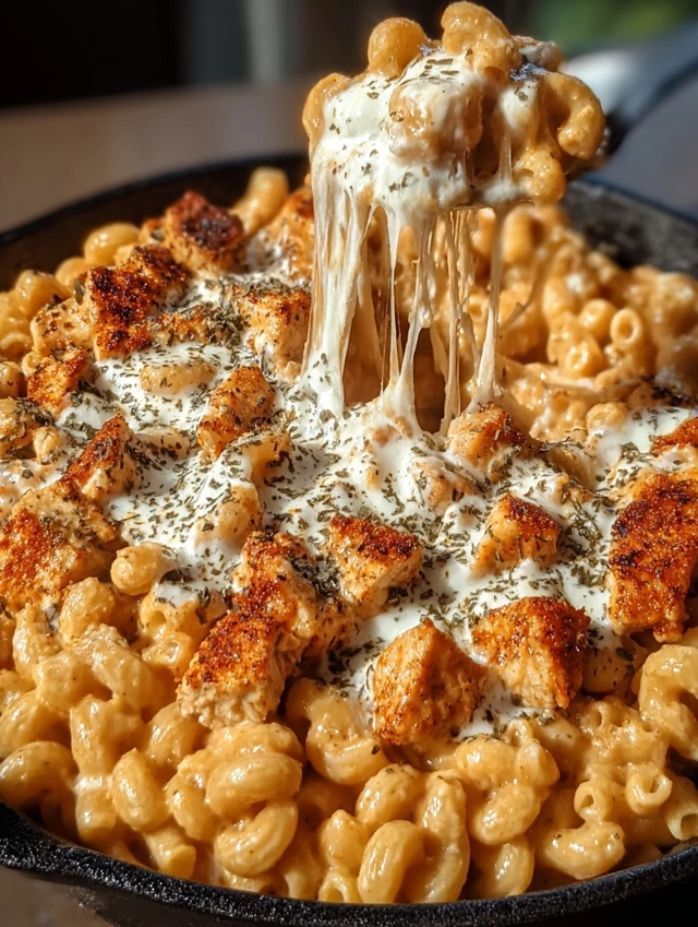 One Pot Chicken Parmesan Mac ingredients