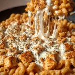 One Pot Chicken Parmesan Mac tast