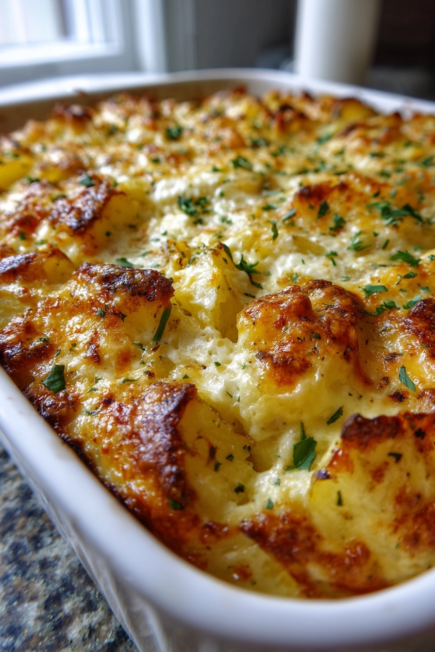 Cheesy Potato Breakfast Casserole