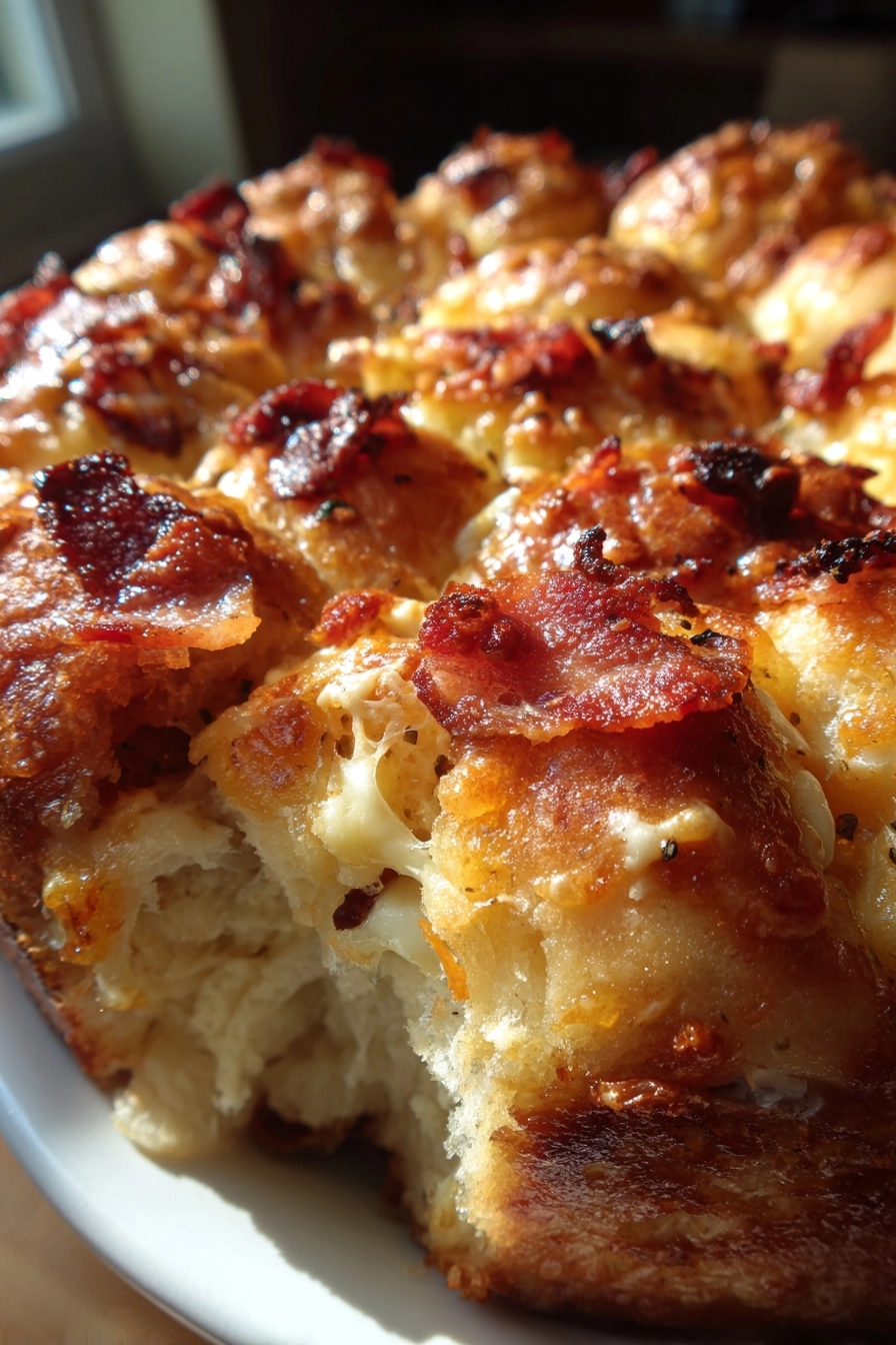Chicken Bacon Ranch Pull Apart Rolls: Your New Favorite Snack! Chicken Bacon Ranch Pull Apart Rolls