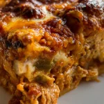 Crockpot Chicken Enchilada Casserole for Easy Meals! Crockpot Chicken Enchilada Casserole