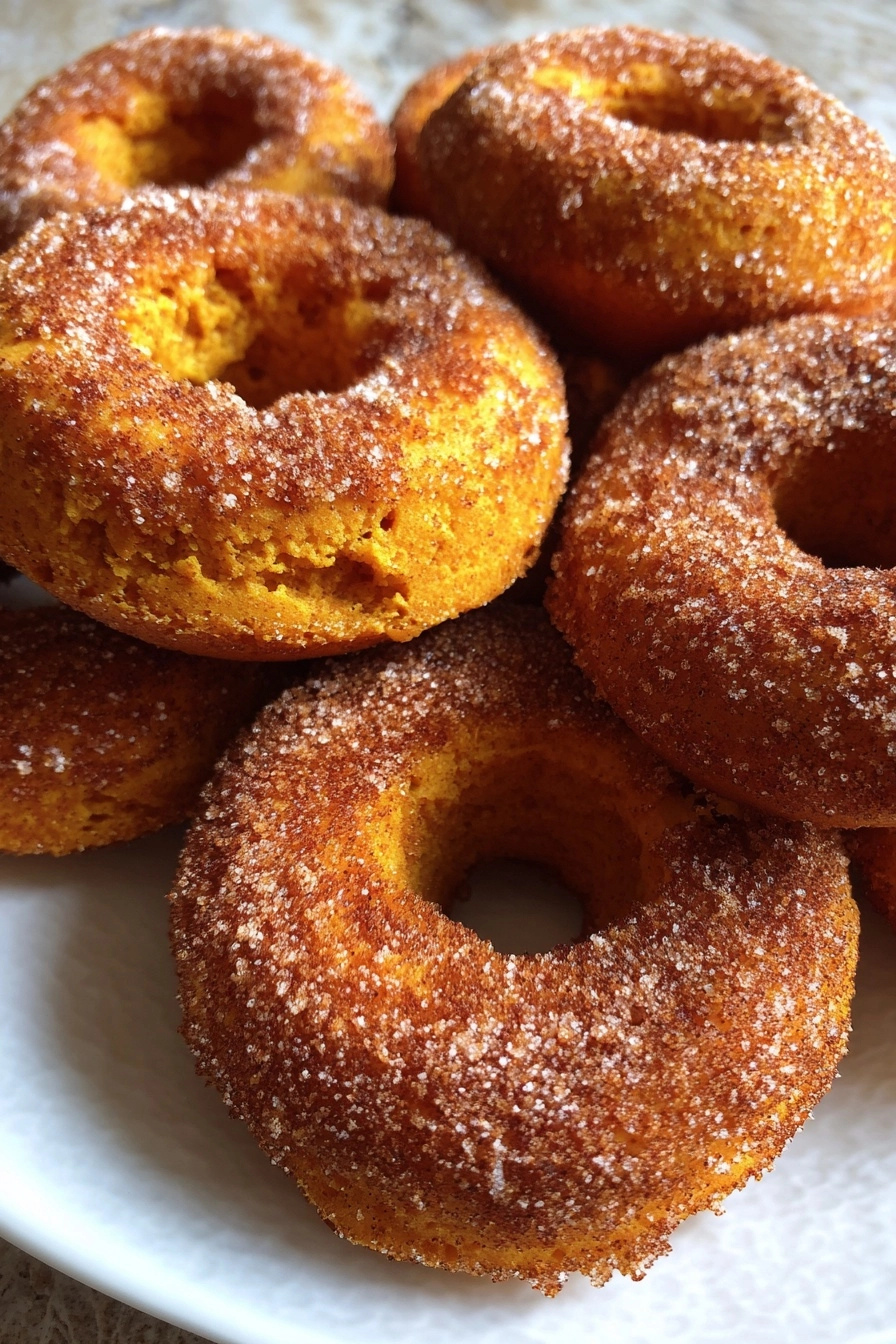 Easy Baked Pumpkin Donuts That Everyone Will Love! Easy Baked Pumpkin Donuts