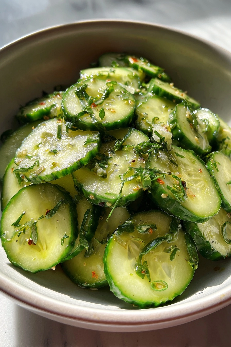 Easy Cucumber Salad: Refresh Your Summer Menu Today! Easy Cucumber Salad