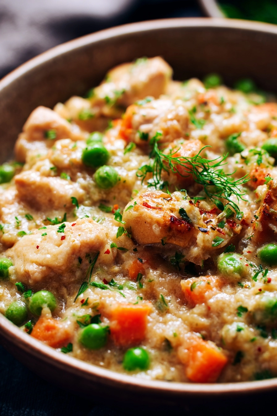 Easy Slow Cooker Chicken Pot Pie: Delight in Every Bite! Easy Slow Cooker Chicken Pot Pie