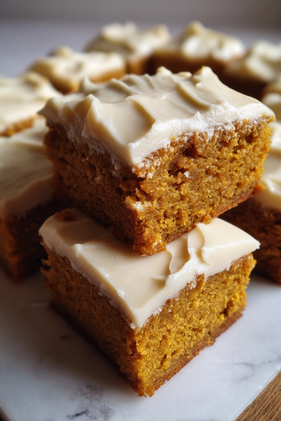 Fall Pumpkin Bars