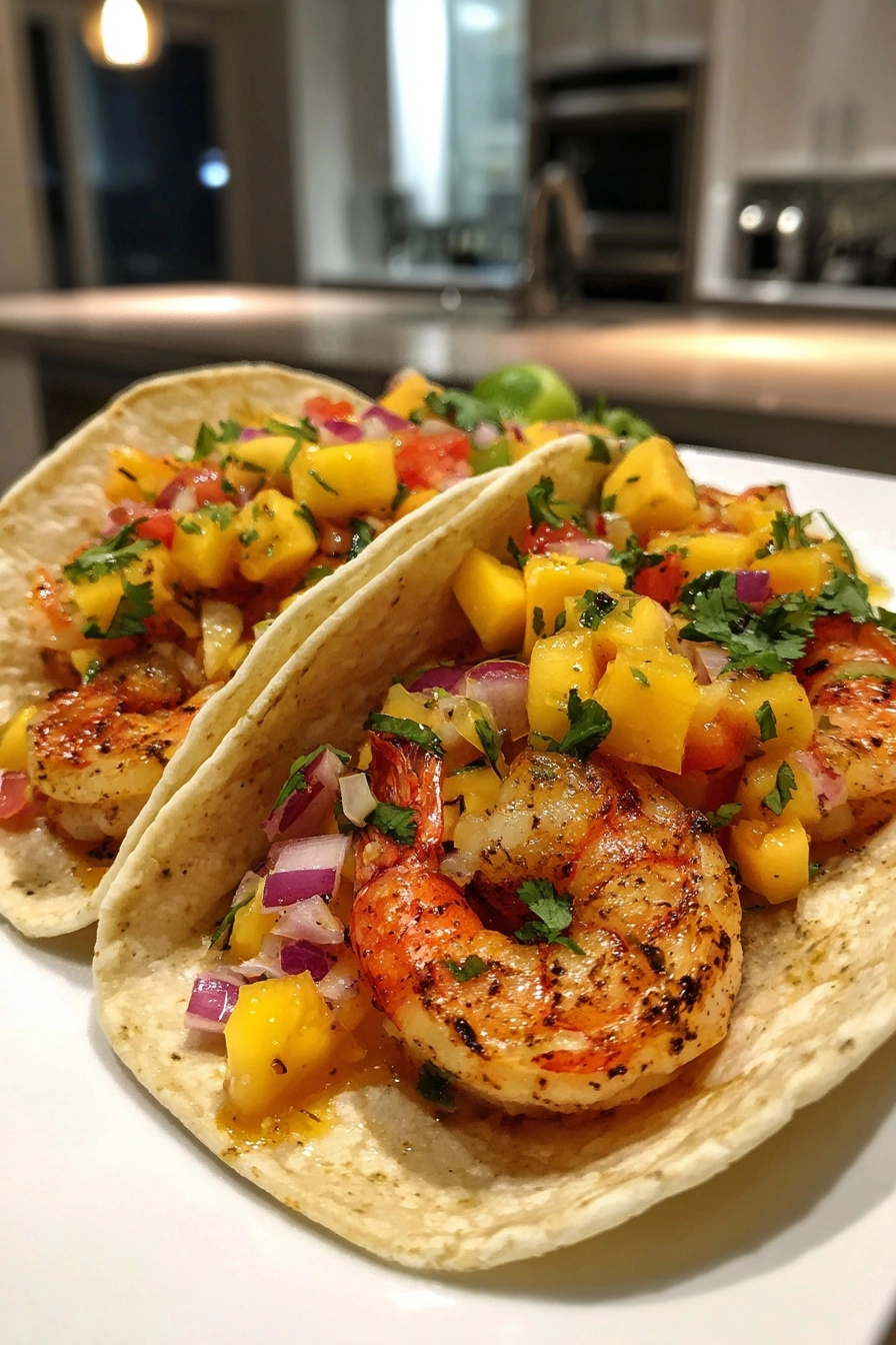 Shrimp Tacos Mango Salsa: A Flavorful Delight Awaits! Shrimp Tacos Mango Salsa