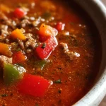 Stuffed Pepper Soup: A Cozy Recipe for Cold Nights Stuffed Pepper Soup