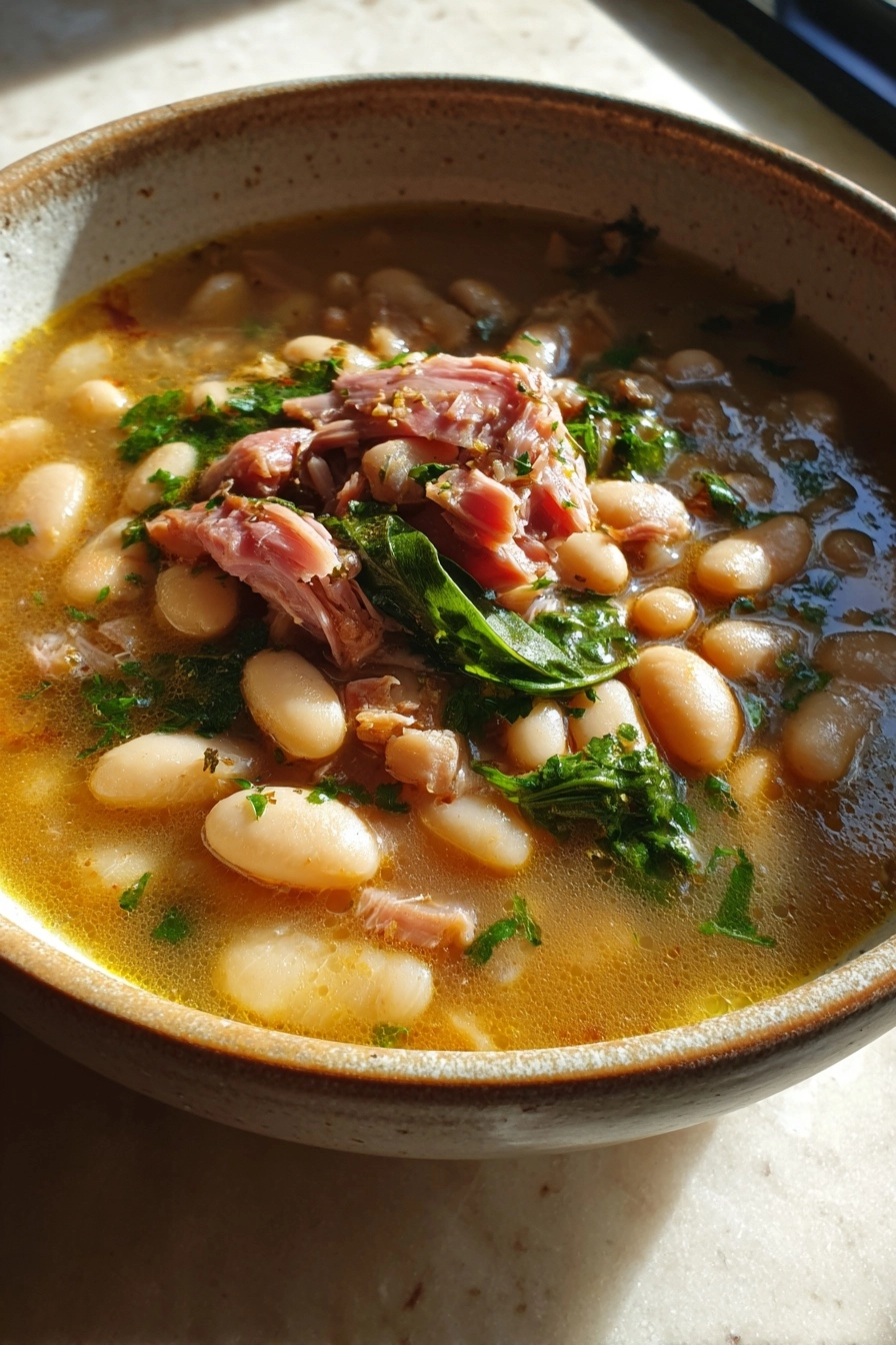White Bean and Ham Hock Soup