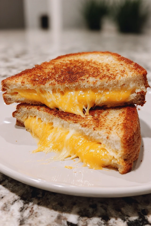 Perfect Grilled Cheese with Harrison Ford’s Twist