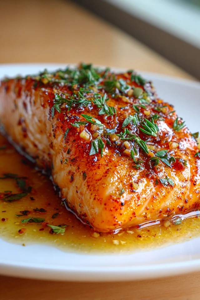 Cajun Honey Butter Salmon