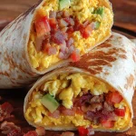 Breakfast Burritos Bacon Eggs