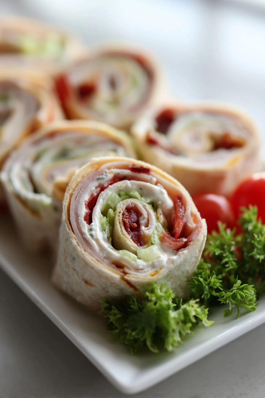 turkey club roll ups