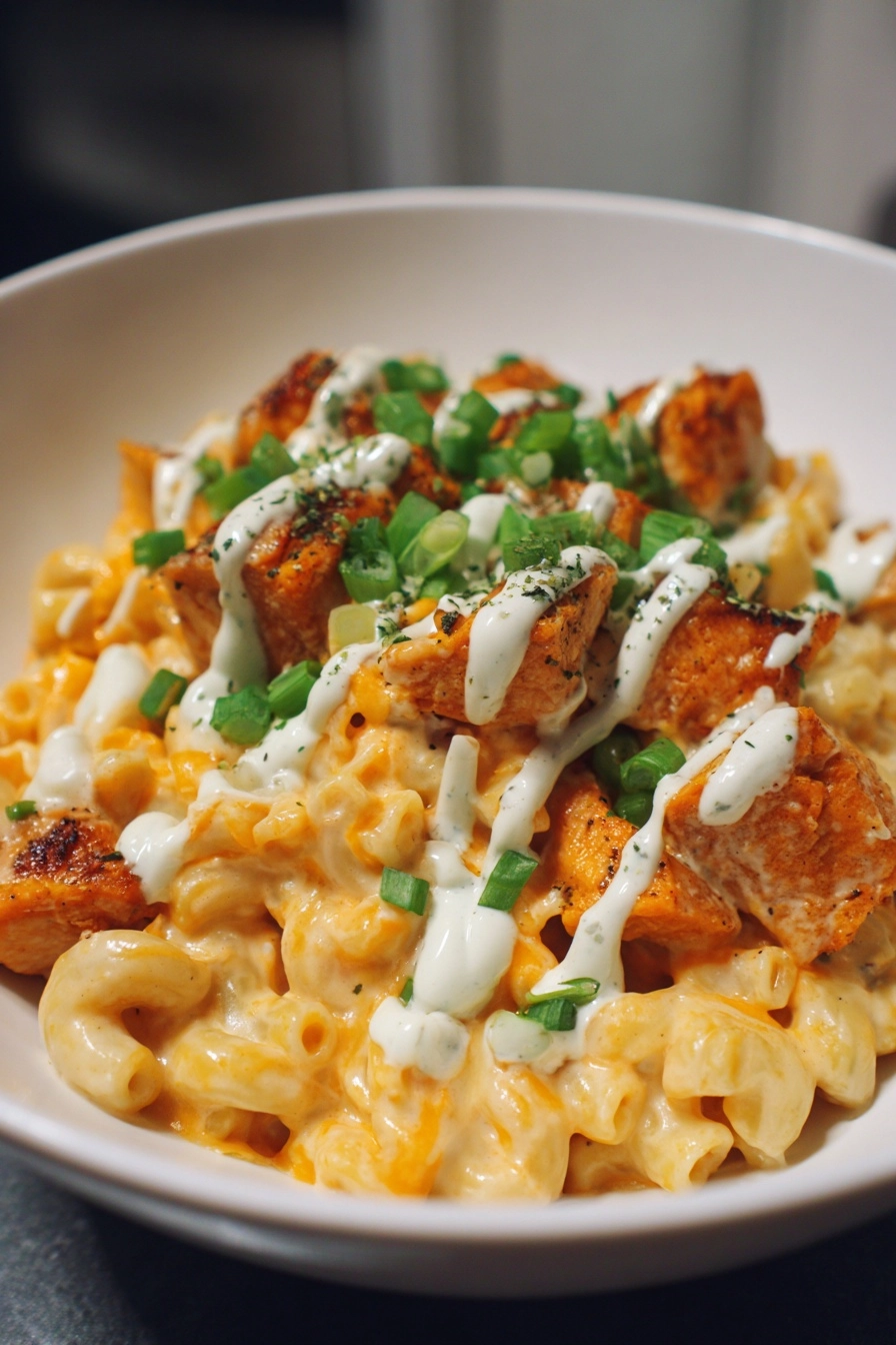 Buffalo Chicken Mac and Cheese: A Spicy Twist You'll Love! Buffalo Chicken Mac and Cheese