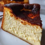 Burnt Basque Cheesecake in a Loaf Pan
