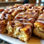 Cinnamon Roll French Toast Bites: A Sweet Breakfast Delight! Cinnamon Roll French Toast Bites