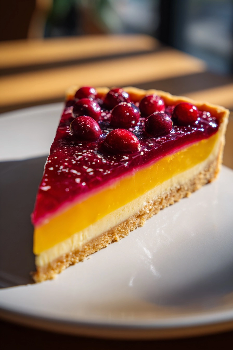 Cranberry Orange Curd Tart: A Delightful Holiday Treat! Cranberry Orange Curd Tart