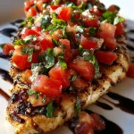 Easy Bruschetta Chicken: A Delicious Dinner Idea! Easy Bruschetta Chicken