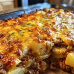 Hobo Casserole with Ground Beef & Potatoes: A Comforting Delight! Hobo Casserole with Ground Beef & Potatoes