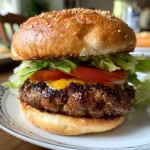 Homemade Ground Beef Burger Patties